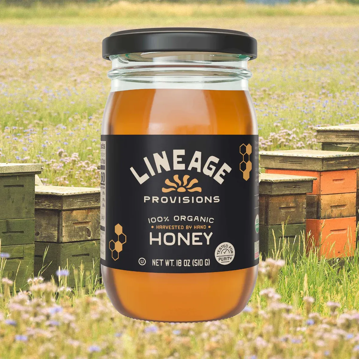 100% Raw Organic Unfiltered Honey